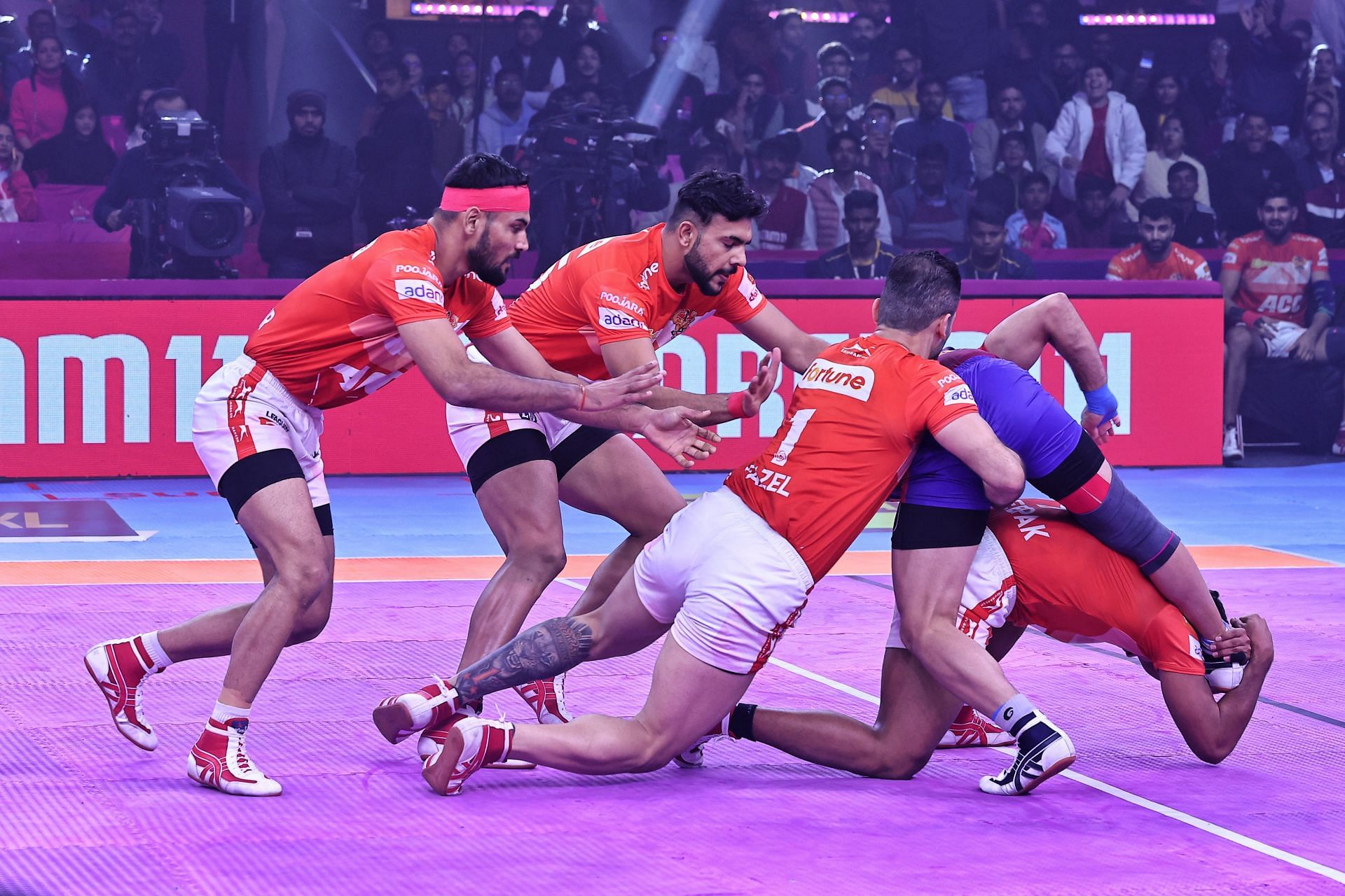 Gujarat Giants second team to get eliminated after Bengaluru Bulls in PKL 11