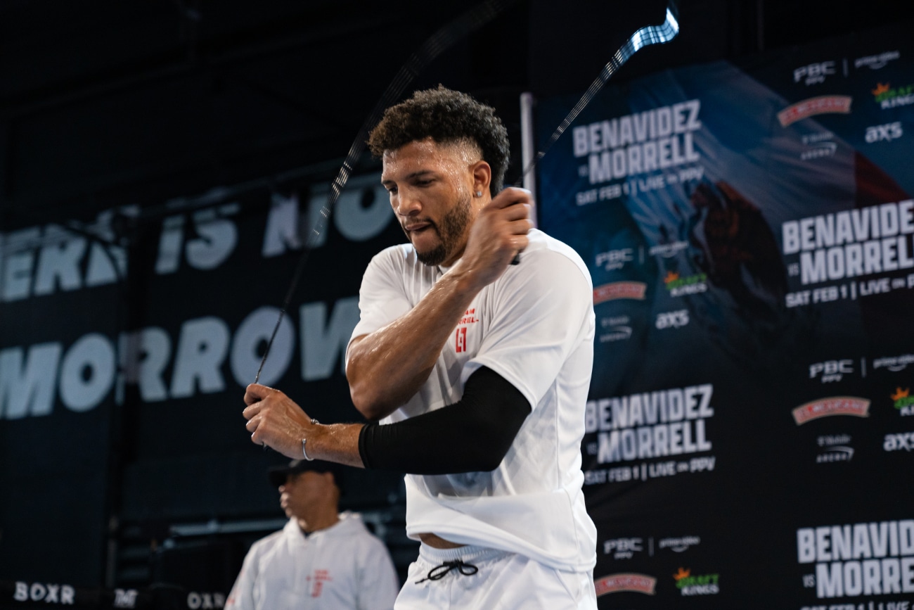 Benavidez vs Morrell Miami Media Workout 12.17.24 02 01 2025 Workout 4