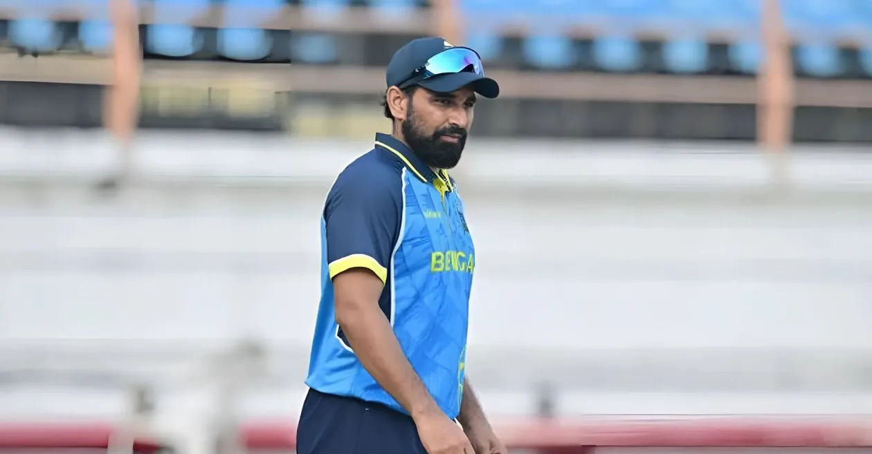 Can Mohammed Shamis all round brilliance in Syed Mushtaq Ali Trophy 2024 earn him a spot in Team India.webp