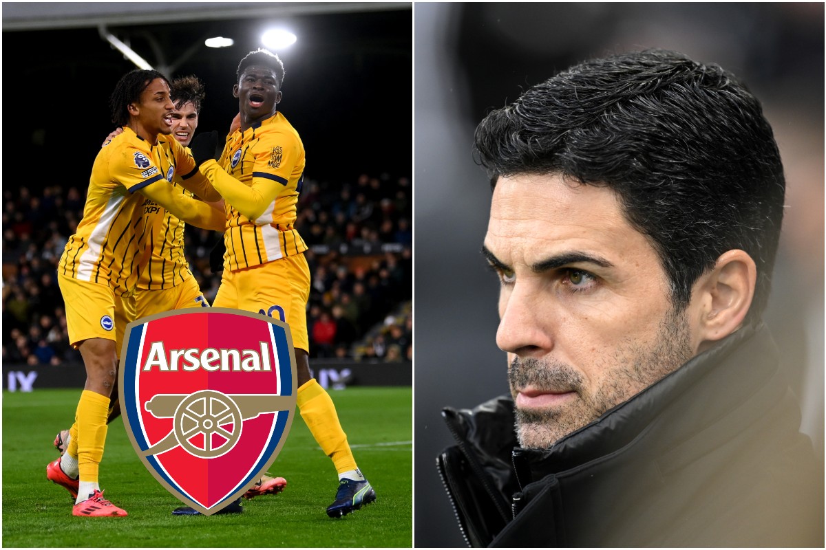 Arsenal rival Liverpool for Brighton star