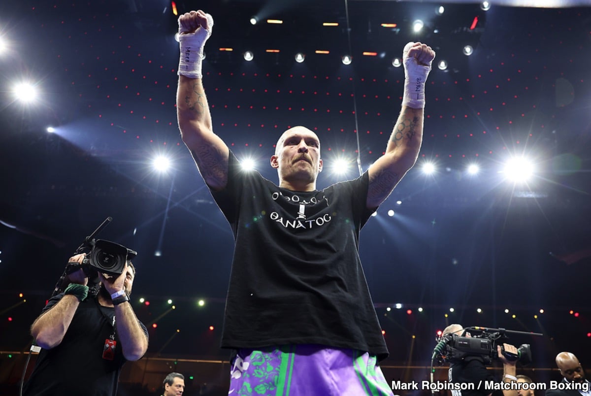Is Oleksandr Usyk An All-Time Great? Tim Bradley Says No