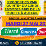 Pronostics PMU Quinté+ du Mardi 27/5/2025 : Analyse Complète du Prix de la Muette à Auteuil